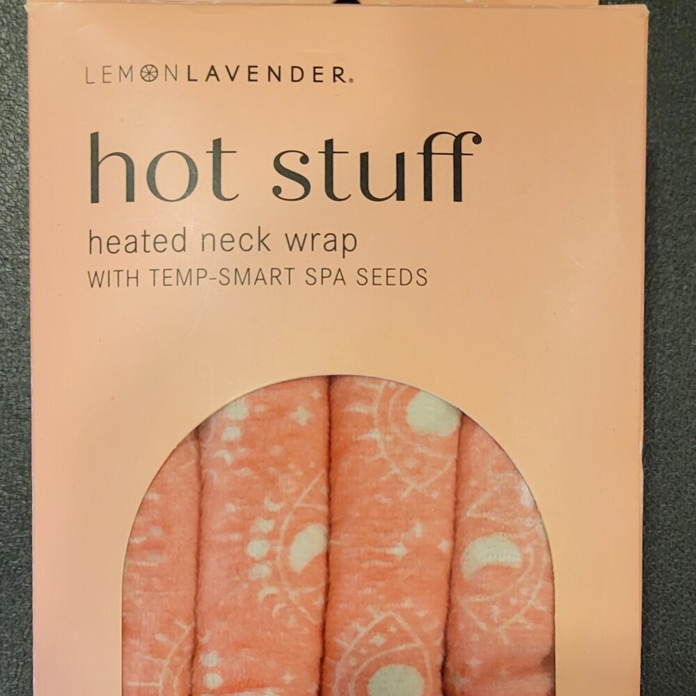 Microwavable neck wrap